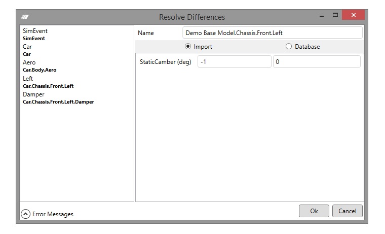 Conflict Resolution Window